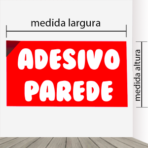 Adesivo Parede Vinil Decorativo  4x0  em rolo 